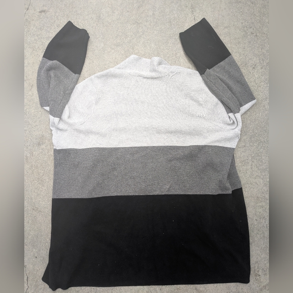 Cyrus The Colorblock Open Cardigan - Picture 3 of 14